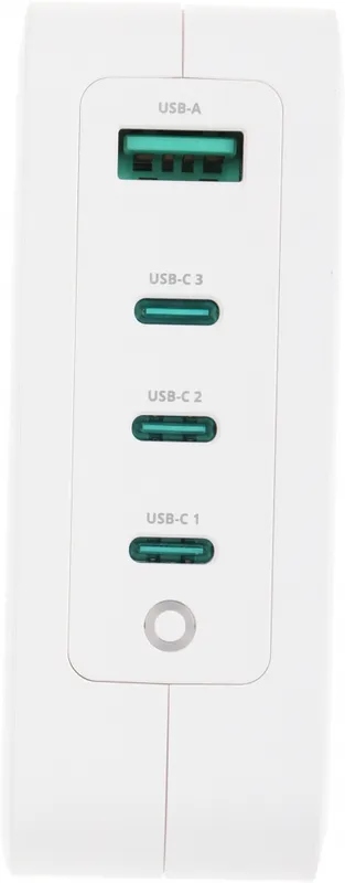 Блок питания TopON TOP-GaN-130W автоматический 130W 5V-20V 5A 4xUSB от бытовой электросети LED индикатор