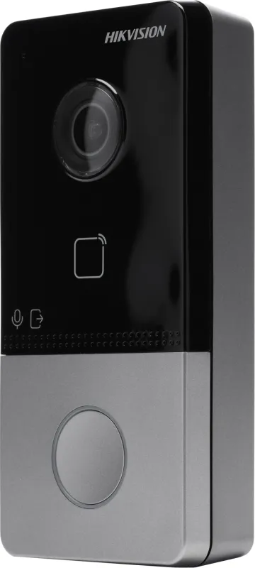 Видеопанель Hikvision DS-KV6113-WPE1(C) цветной сигнал CMOS цвет панели: черный