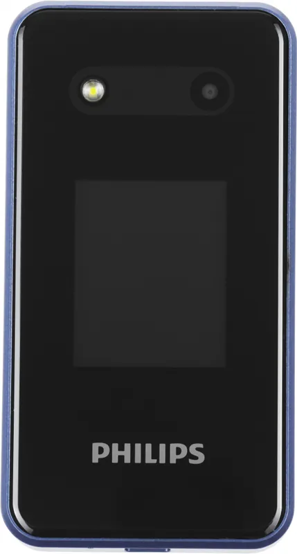 Мобильный телефон Philips E2602 Xenium синий раскладной 2Sim 2.8" 240x320 Nucleus 0.3Mpix GSM900/1800 FM microSD max32Gb