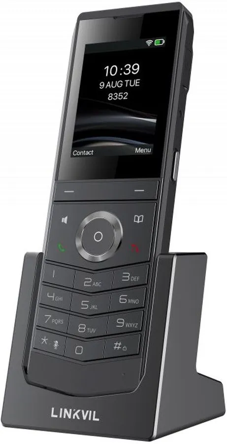 Wifi-телефон Fanvil W611W Linkvil by WiFi phone, IP67, Built-in 2.4G/5G Wi-Fi, Up to 10 hours’ talk time and up to 200 hours standby time, Type-C interface, equipped with charging base
