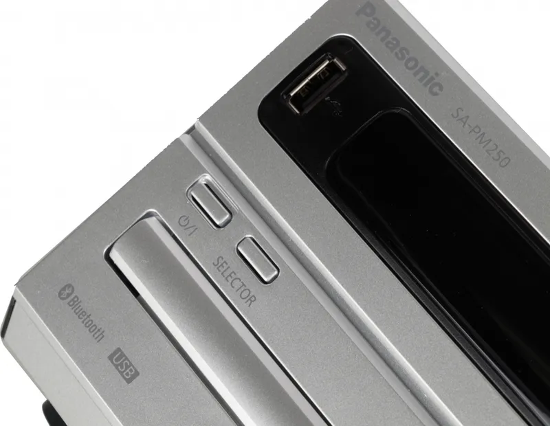 Микросистема Panasonic SC-PM250EC-S серебристый 20Вт CD CDRW FM USB BT