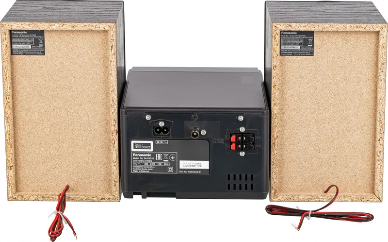 Микросистема Panasonic SC-PM250EG-K черный 20Вт CD CDRW FM USB BT