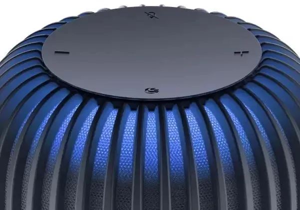 Умная колонка Sber Boom SBDV-00090 Салют синий 40W 1.0 BT/Wi-Fi (SBDV-00090B)