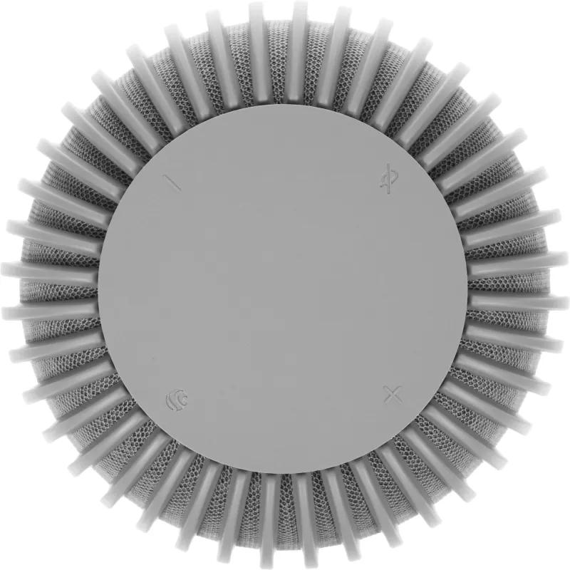 Умная колонка Sber Boom SBDV-00090 Салют серый 40W 1.0 BT/Wi-Fi (SBDV-00090S)