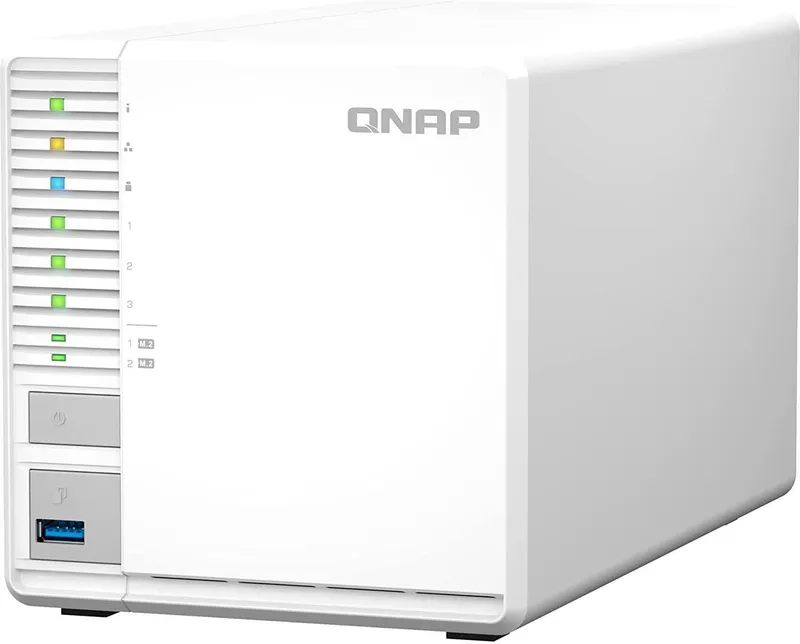 Сетевое хранилище NAS Qnap Original TS-364-8G 3-bay настольный Celeron N5095