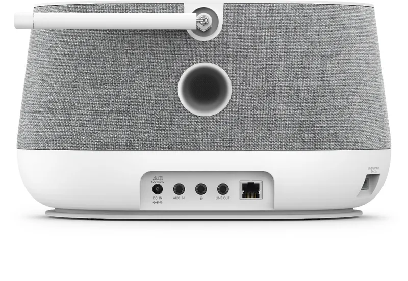 Радиоприемник настольный Hama DIR3300SBT белый USB