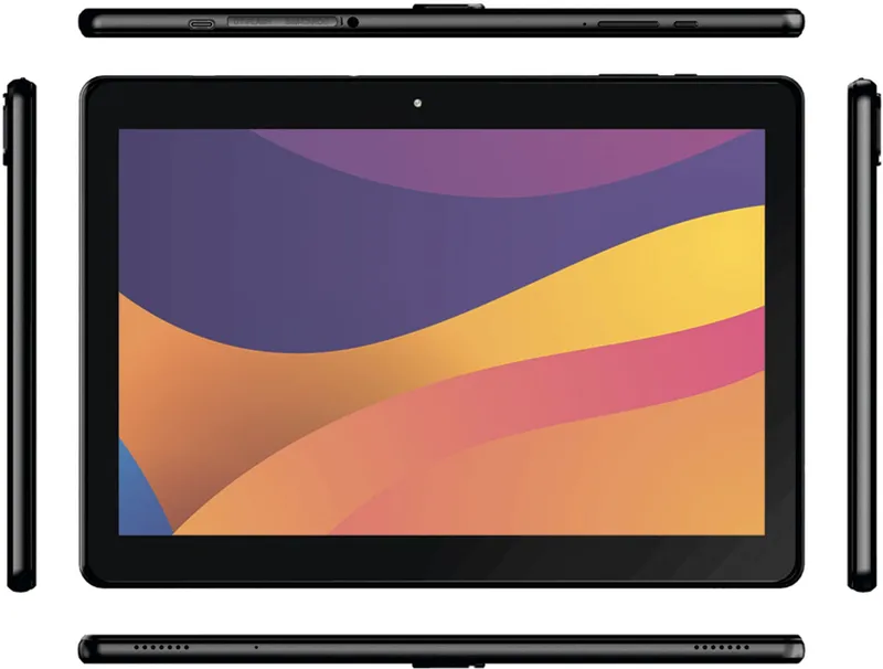 Планшет Digma Optima 1414D 4G T606 (1.6) 8C RAM4Gb ROM64Gb 10.1" IPS 1920x1200 3G 4G Android 12 черный 5Mpix 2Mpix BT GPS WiFi Touch microSD 256Gb 6000mAh