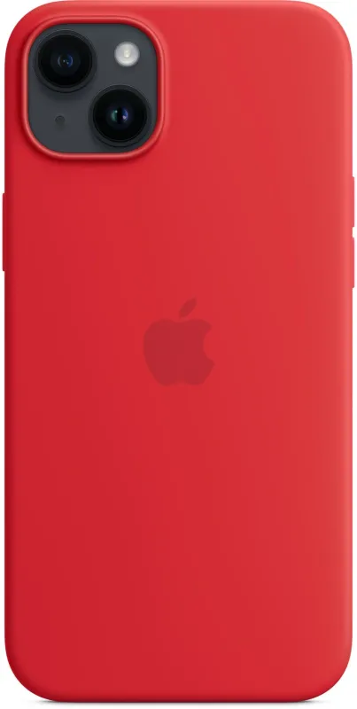 Чехол (клип-кейс) Apple для Apple iPhone 14 Plus Silicone Case with MagSafe красный (MPT63FE/A)