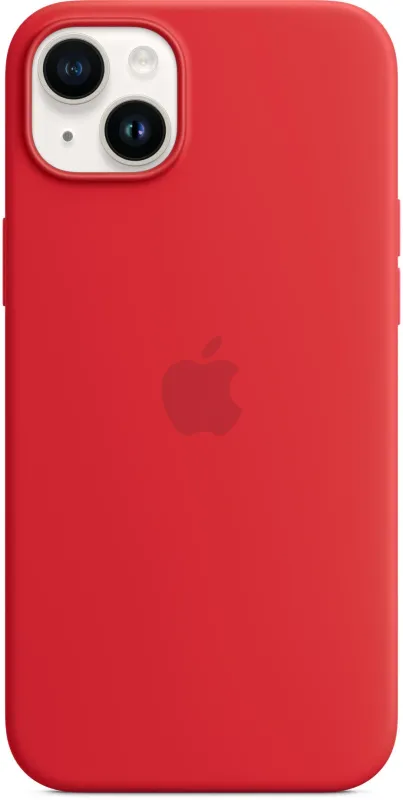 Чехол (клип-кейс) Apple для Apple iPhone 14 Plus Silicone Case with MagSafe красный (MPT63FE/A)
