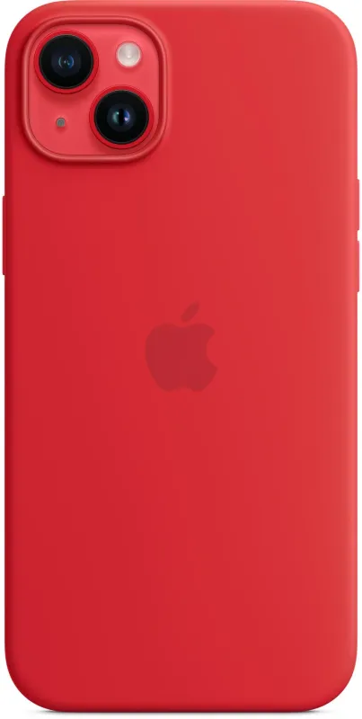 Чехол (клип-кейс) Apple для Apple iPhone 14 Plus Silicone Case with MagSafe красный (MPT63FE/A)