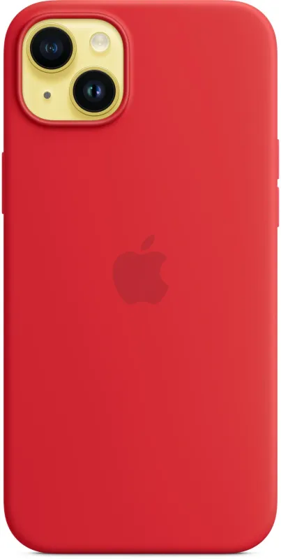 Чехол (клип-кейс) Apple для Apple iPhone 14 Plus Silicone Case with MagSafe красный (MPT63FE/A)
