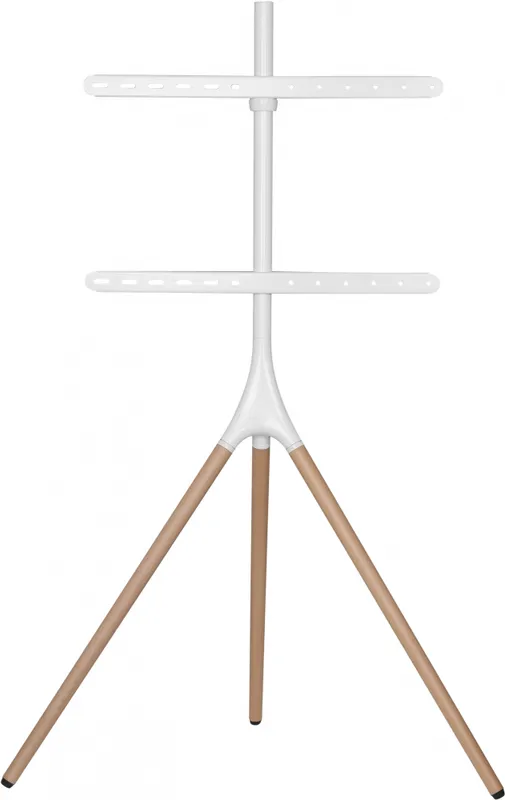 Подставка для телевизора Cactus CS-ST1246WTBCH белый/береза 45"-65" макс.32кг напольный