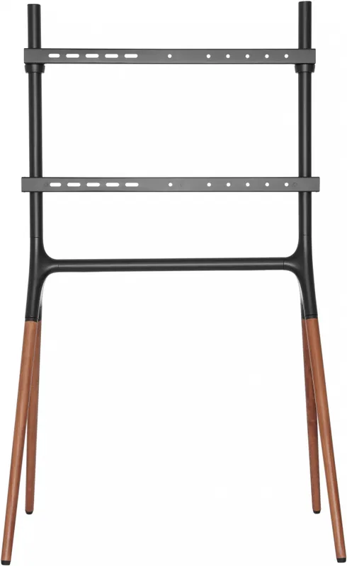 Подставка для телевизора Cactus CS-ST1247BKWN черный/орех 49"-70" макс.40кг напольный