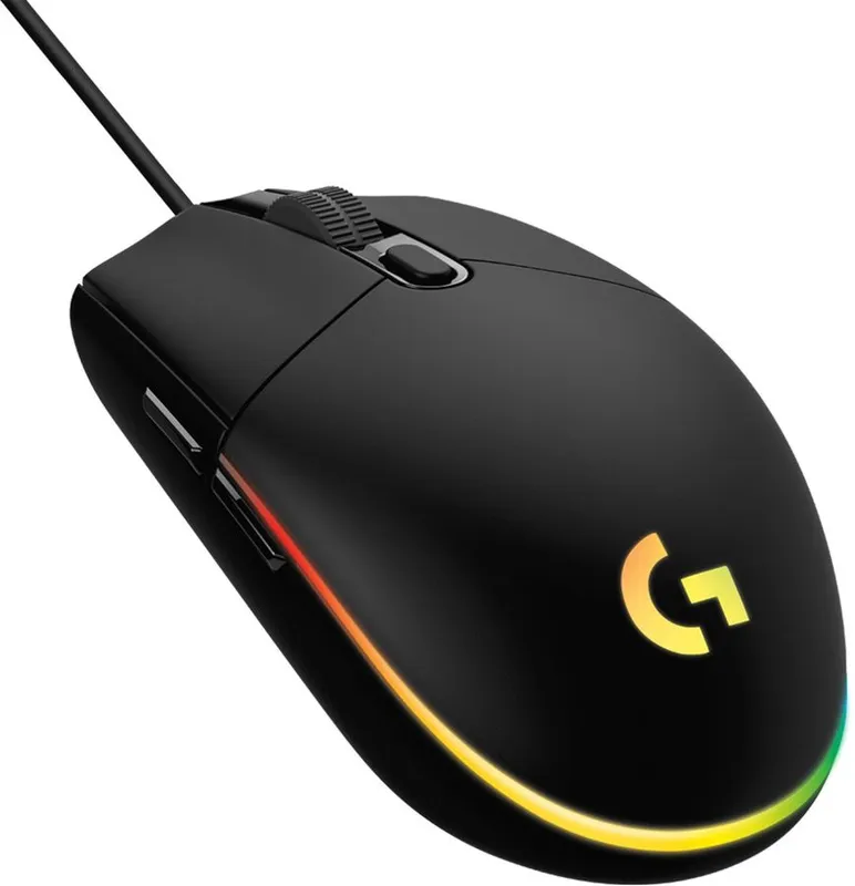 Мышь Logitech G102 LightSync черный оптическая (8000dpi) USB (5but)