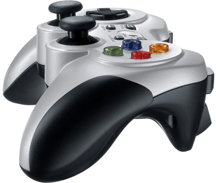 Геймпад Logitech F710 серебристый/черный USB Беспроводной виброотдача обратная связь (940-000142)