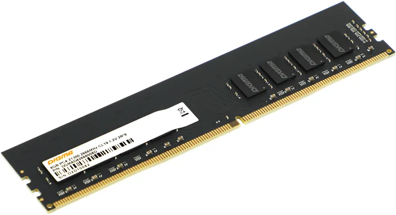 Память DDR4 8Gb 2666MHz Digma DGMAD42666008D RTL PC4-21300 CL19 DIMM 288-pin 1.2В dual rank Ret