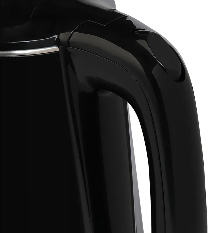 Чайник электрический Kitfort КТ-6160 1.8л. 2200Вт черный корпус: металл/пластик