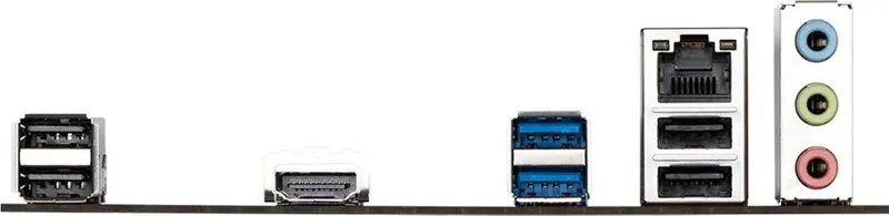 Материнская плата GIGABYTE H610M K DDR4, LGA1700, H610, 2*DDR4, HDMI,  2 SATA 6 Гб/с, M2, Audio, Gb LAN, USB 3.2, USB 2.0, mATX