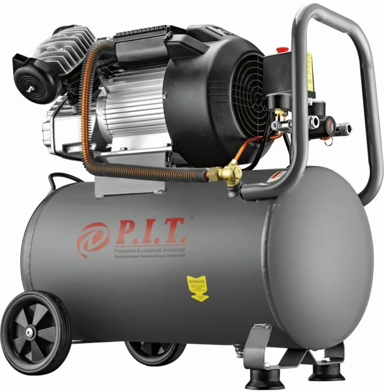 Компрессор поршневой P.I.T. PAC016003-2,5/50 безмасляный 350л/мин 50л 2500Вт
