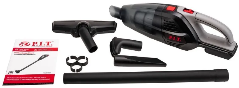 Строительный пылесос P.I.T. PVC20H-0.5A Solo (уборка: сухая) черный