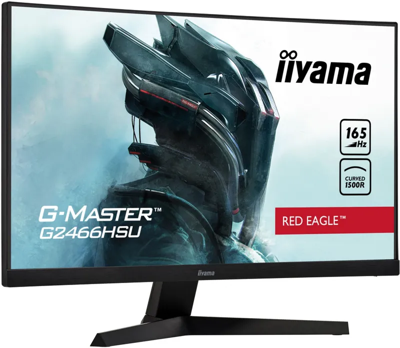 Монитор Iiyama 23.6" Red Eagle G2466HSU-B1 черный VA LED 1ms 16:9 HDMI M/M матовая 250cd 178гр/178гр 1920x1080 165Hz DP FHD USB 3.7кг