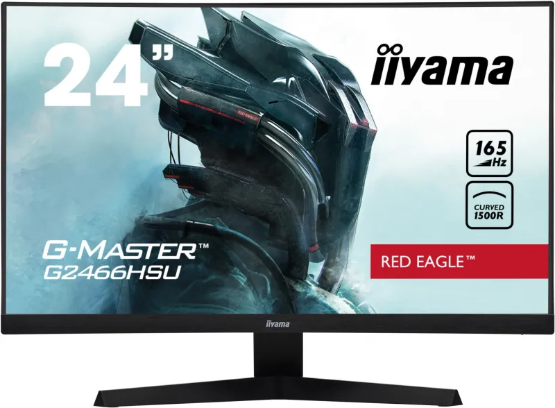 Монитор Iiyama 23.6" Red Eagle G2466HSU-B1 черный VA LED 1ms 16:9 HDMI M/M матовая 250cd 178гр/178гр 1920x1080 165Hz DP FHD USB 3.7кг