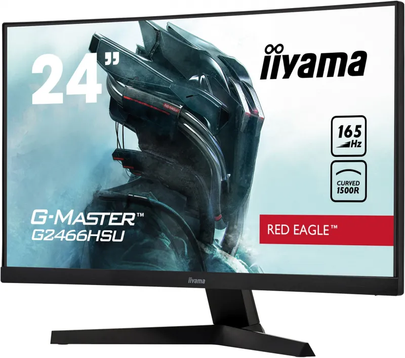 Монитор Iiyama 23.6" Red Eagle G2466HSU-B1 черный VA LED 1ms 16:9 HDMI M/M матовая 250cd 178гр/178гр 1920x1080 165Hz DP FHD USB 3.7кг