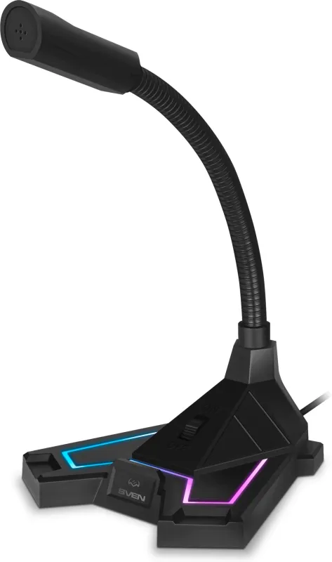 Микрофон проводной Sven MK-600 1.8м черный