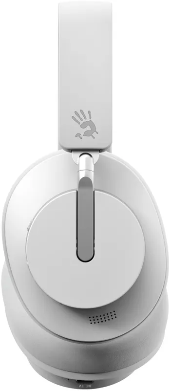 Наушники накладные A4Tech Bloody MH390 белый беспроводные bluetooth оголовье (MH390 WHITE)