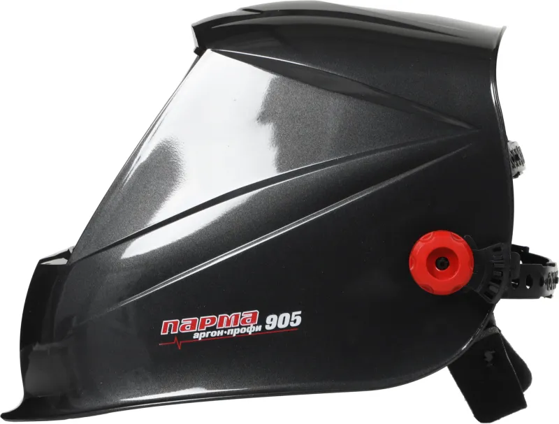 Маска сварщика Парма Аргон-Профи-905 филь.:хамел. кл.:1/1/1/2 см.экр.98х88мм черный (02.007.00032)