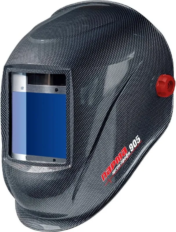 Маска сварщика Парма Аргон-Профи-905 филь.:хамел. кл.:1/1/1/2 см.экр.98х88мм черный (02.007.00032)