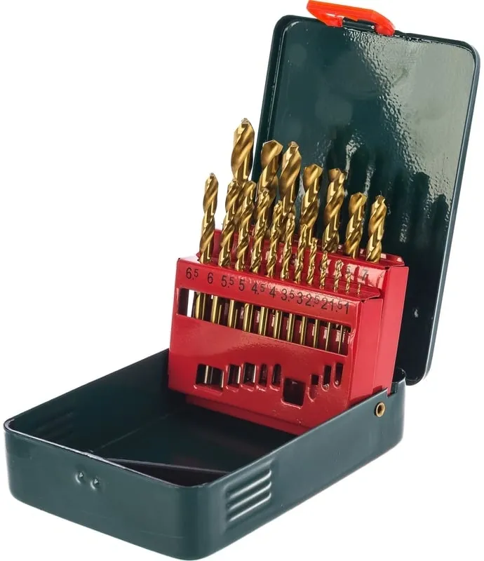 Набор сверл Metabo 627156000 по металлу (19пред.) для дрелей