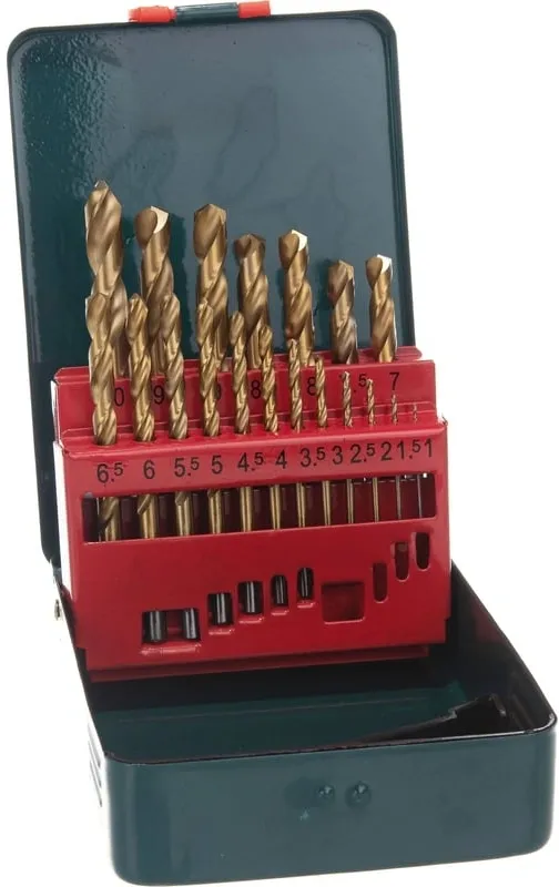 Набор сверл Metabo 627156000 по металлу (19пред.) для дрелей