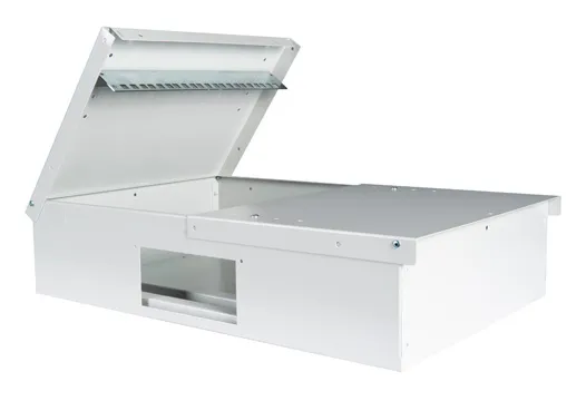 Шкаф коммутационный Lande Set Soho (LN-SS12U5440-LG) настенный 12U 540x400мм пер.дв.стекл задн.дв.стал.лист несъемн.бок.пан. направл.под закл.гайки 50кг серый 11кг 592мм IP20 сталь