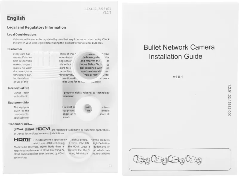 Камера видеонаблюдения IP Dahua DH-IPC-HFW2249S-S-IL-0280B 2.8-2.8мм цв. корп.:белый (DH-IPC-HFW2249SP-S-IL-0280B)