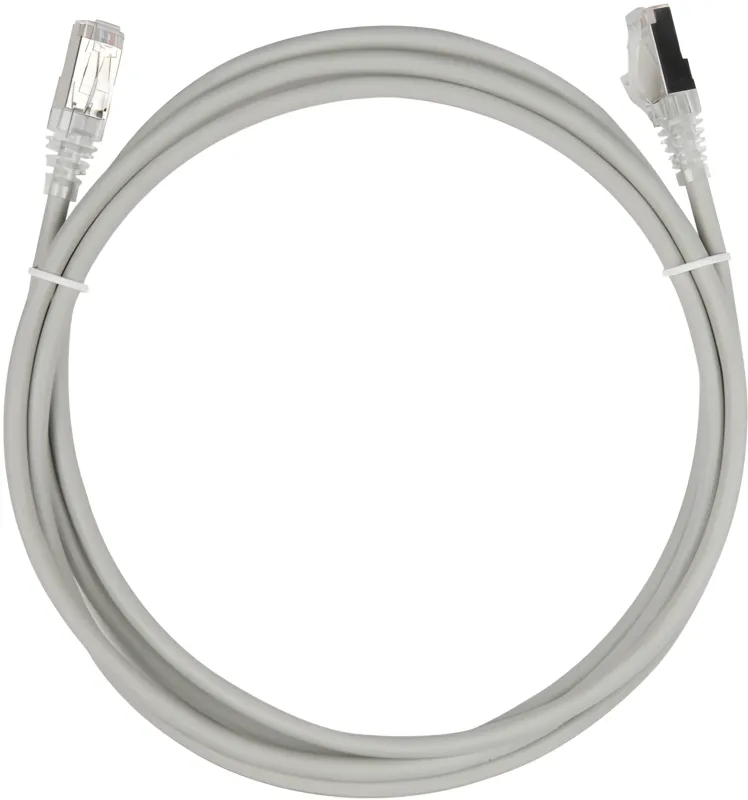 Патч-корд WRline WR-PC-RJ45-FTP-5E-2-GY FTP RJ-45 вил.-вилка RJ-45 кат.5E 2м серый LSZH