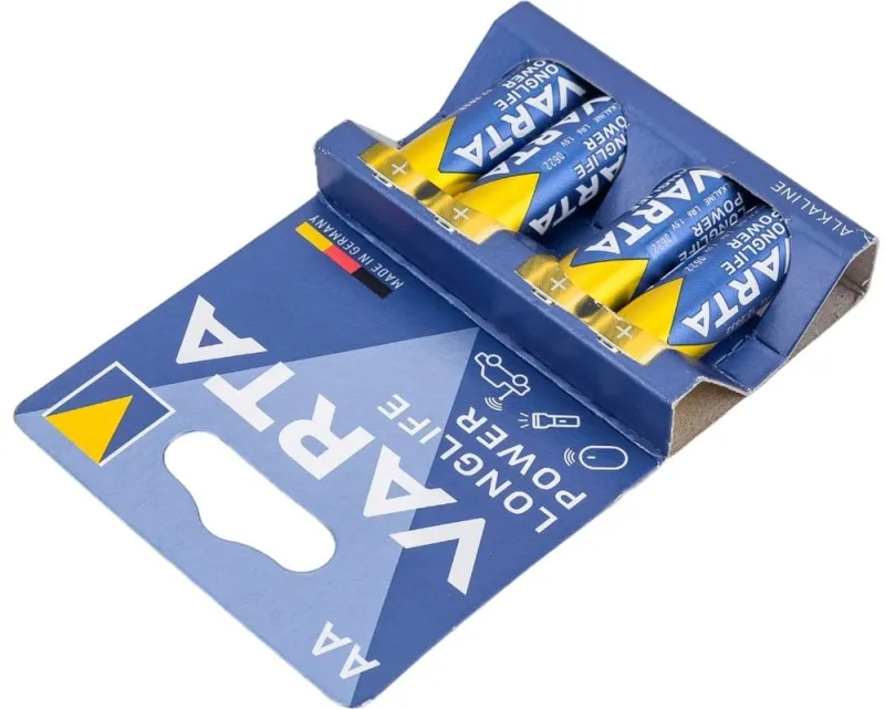 Батарея Varta Longlife power HIGH ENERGY LR6 BL4 Alkaline AA (4шт) блистер