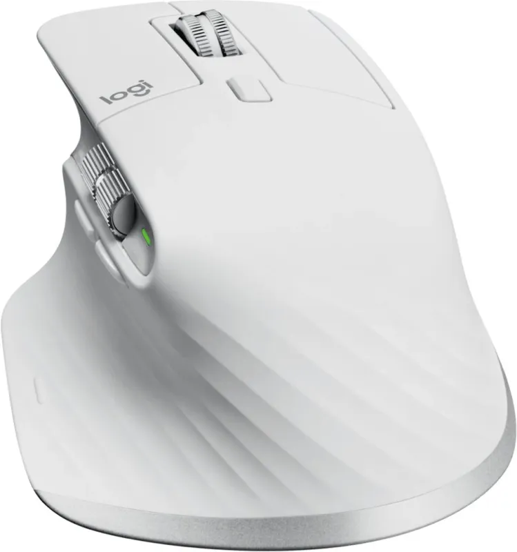 Logitech Wireless MX Master 3S Mouse, PALE GREY, [910-006560]