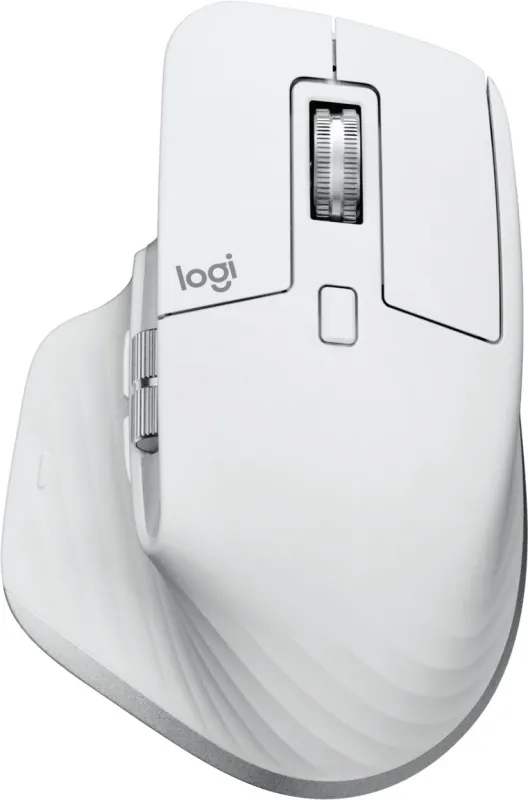 Logitech Wireless MX Master 3S Mouse, PALE GREY, [910-006560]