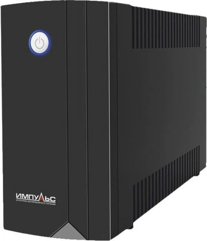 Источник бесперебойного питания Импульс ЮНИОР 1000 600Вт 1000ВА черный