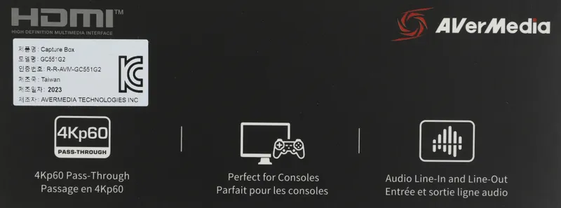 Карта видеозахвата Avermedia Live Gamer Extreme 3 GC551G2 внешний USB 3.1