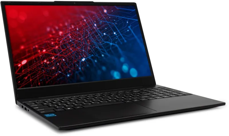 Ноутбук IRU Калибр 15TLG Core i5 1155G7 8Gb SSD256Gb Intel UHD Graphics 15.6" IPS FHD (1920x1080) Windows 11 trial (для ознакомления) black WiFi BT Cam 4000mAh (1914238)