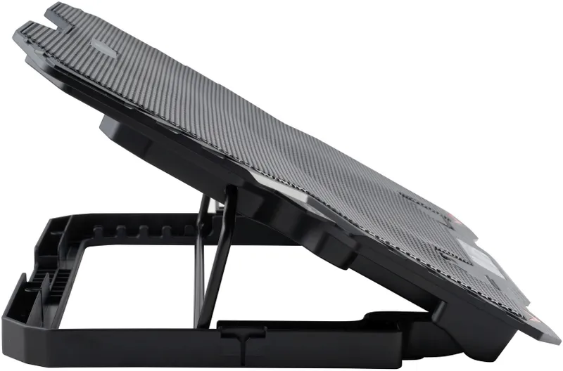 Подставка для ноутбука Digma D-NCP150-2 15.6"360x260x27мм 38дБ 2xUSB 2x 120ммFAN 650г металл/пластик черный