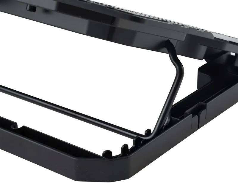 Подставка для ноутбука Digma D-NCP150-2 15.6"360x260x27мм 38дБ 2xUSB 2x 120ммFAN 650г металл/пластик черный