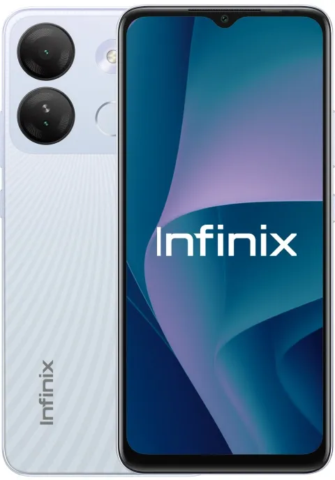 Смартфон Infinix X6516 Smart 7 HD 64Gb 2Gb белый моноблок 3G 4G 2Sim 6.6" 720x1612 Android 12 8Mpix 802.11 b/g/n GPS GSM900/1800 GSM1900 TouchSc FM microSD max2048Gb