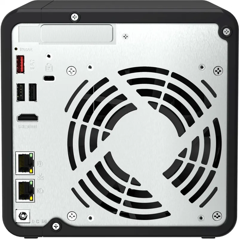 Система хранения данных QNAP SMB 2C 2GhzCPU/8Gb/upto 4HDD, up to 20 with TL-D800C/SATA(3,5" 2,5")/ 2xUSB3.2 2xUSB2.0/1xHDMI/1xExp.slot/2x2,5Gb/iSCSI/1xPS/3YW TS-464-8G-EU-RU