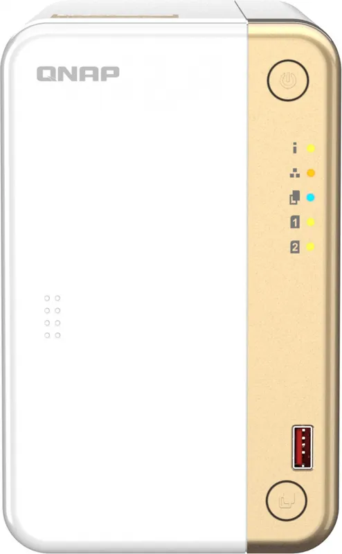 Системы хранения данных QNAP CHANNEL 2C 2GhzCPU/4Gb/upto 2HDD, upto 18 with TL-D800C/SATA(3,5'')/ 2xUSB3.2 2xUSB2.0/1xHDMI/1xExp.slot/1x2,5Gb/iSCSI/1xPS/2YW TS-262-4G-EU-RU