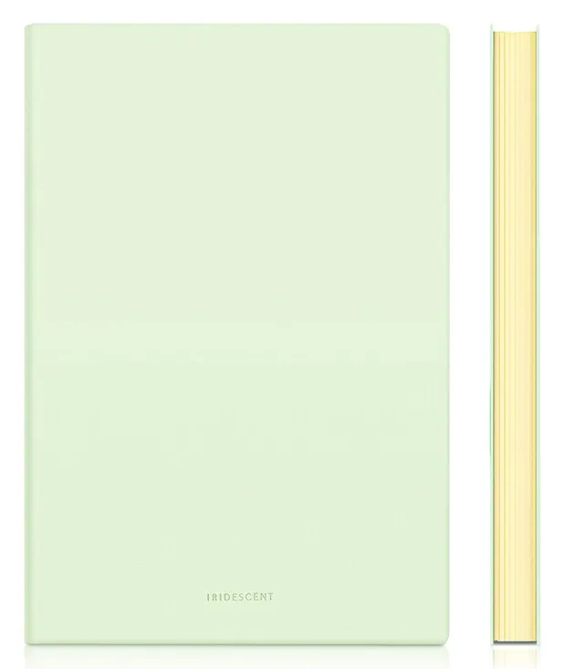 Блокнот Deli EN140LGREEN A5 210х143мм искусст. кожа 96л линейка мягкая обложка зеленый