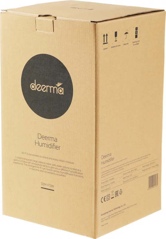 Увлажнитель воздуха Deerma DEM-F10W 22Вт (ультразвуковой) черный/черный