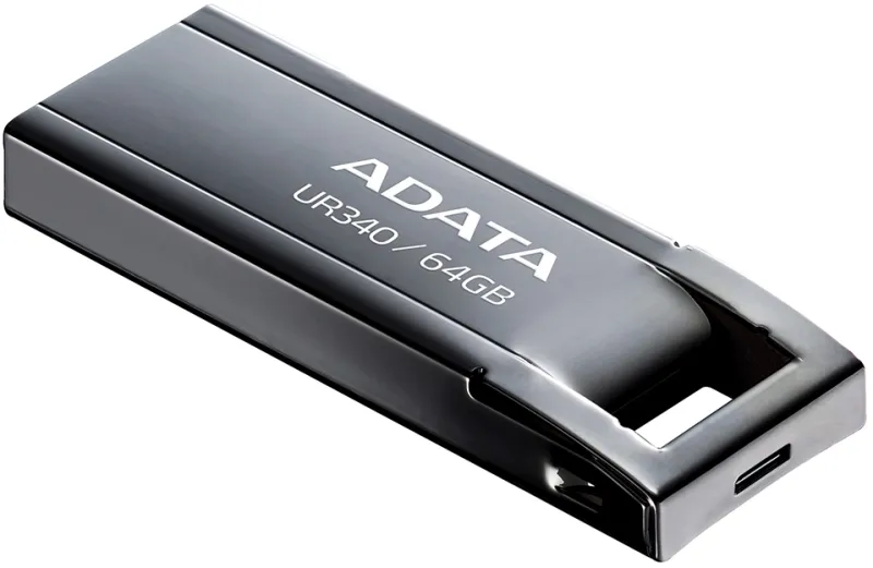 Флеш Диск A-Data 64Gb UR340 AROY-UR340-64GBK USB3.2 черный